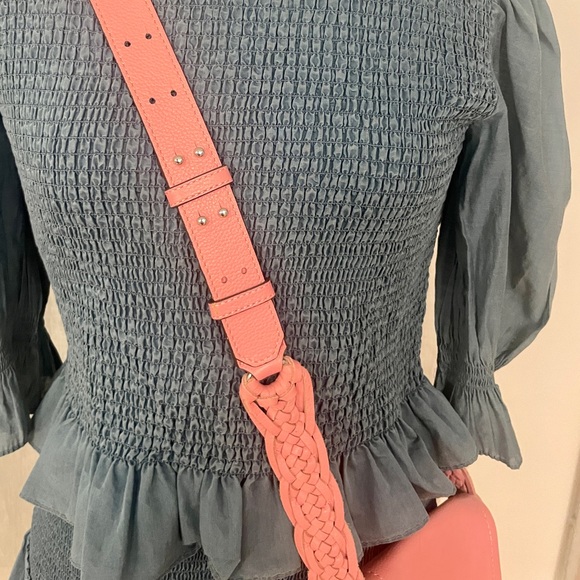 Rebecca Minkoff Pink Fringe Crossbody - Picture 3 of 9